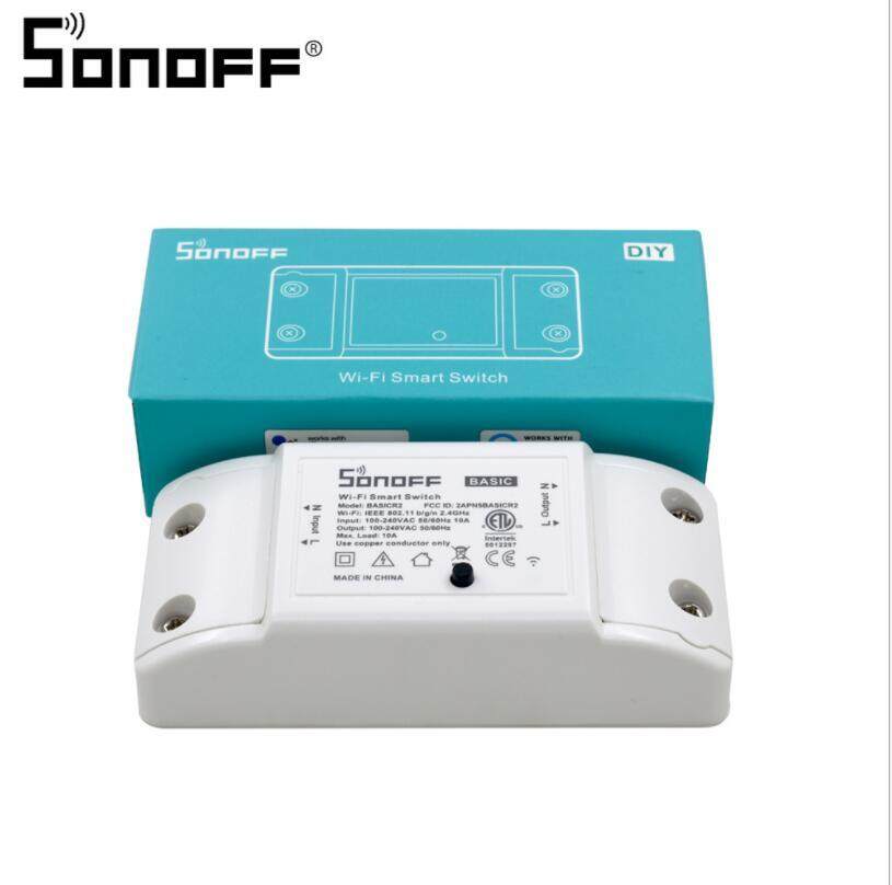 HCMCông Tắc Điều Khiển Sonoff Basic R2 Từ Xa Qua Wifi