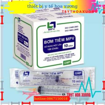 ]100 ống Bơm tiêm MPV 10ml[thietbiytehoaxuong