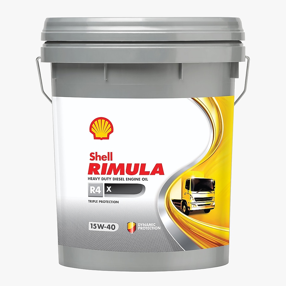 DIESEL ENGINE OIL Shell Rimula R4 X 15W-40 20L READY STOCK