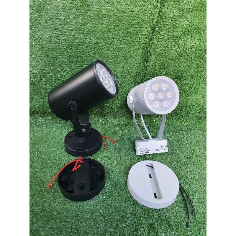 Đèn rọi ray mắt ếch 7w và 10w cao cấp trang trí shop hoặc cà phê nhà hàng