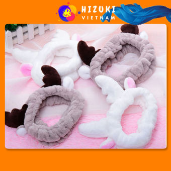 Băng Đô Cài Tóc, Băng Đô Rửa Mặt Cho Nam Và Nữ Nhiều Hình Dạng Siêu Dễ Thương Cute Phô Mai Que