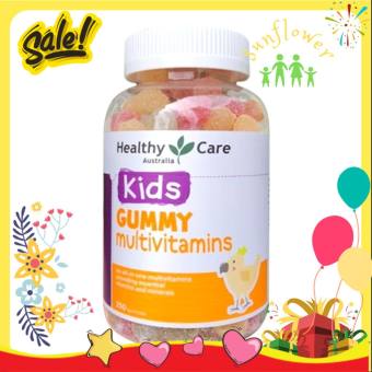 Kẹo dẻo biếng ăn vitamin cho bé Healthy Care Kids Gummy Multivitamins 250 viên của Úc
