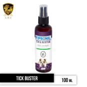 Tick Buster Pet Spray with Free Pika Bites Food Topper