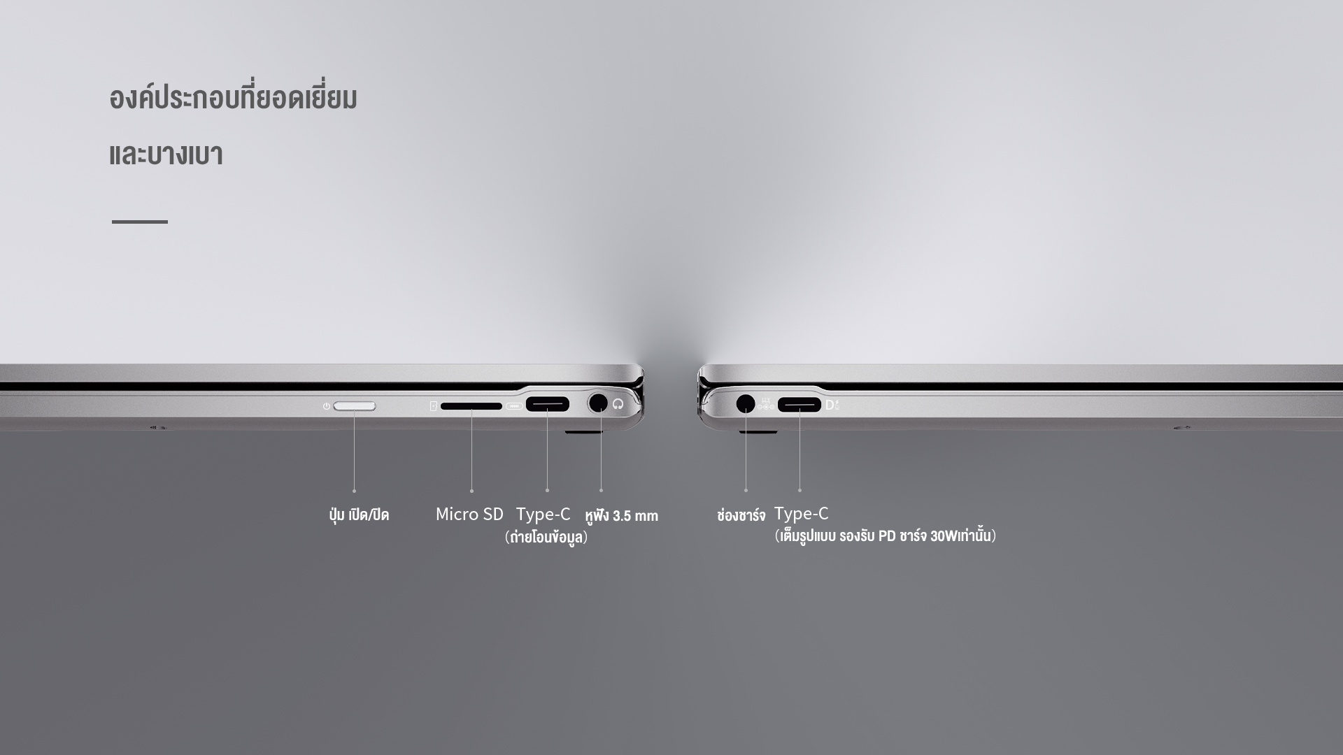 รูปภาพเพิ่มเติมเกี่ยวกับ BMAX MaxBook Y13 2-in-1 laptop หมุน 360 Yoga องศา จอ 13.3 นิ้ว Multi-touch Ultrabook Windows 10 Pro ลิขสิทธิ์แท้ Intel Celeron Quad-Core 8GB RAM 256GB SSD โน๊คบุ๊ค