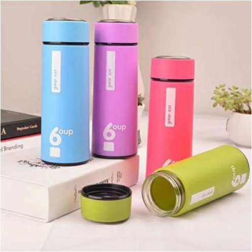 Bình nhiệt 6 oup Boli bình nước lõi thủy tinh 450ml