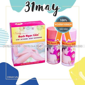 Tắm Trắng Bạch Ngọc Liên Chính Hãng - Bộ Tắm Trắng Body 2 Trong 1 Tại Nhà