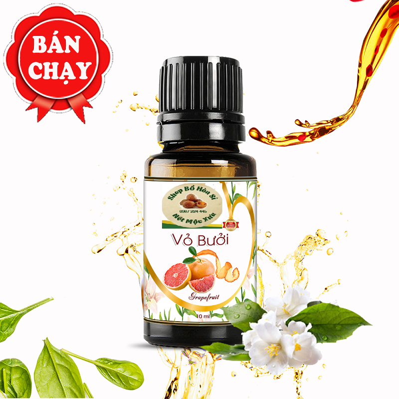 Tinh dầu Bưởi gội đầu kích thích mọc tóc