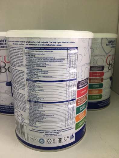 SỮA CUTE BABY SỐ 1 800GR