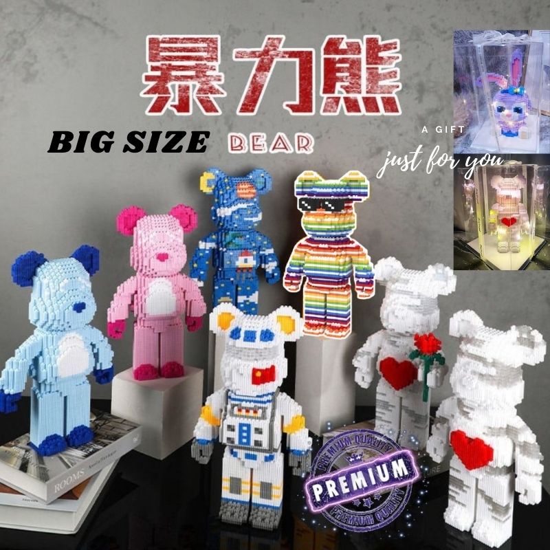 Large Size Diamond Bearbrick 53cm Big Toy Mold Doll High Quality