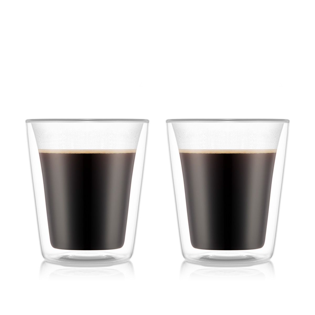 Bodum 0.2 l transparent pavina set 2 verres double paroi Couleur