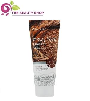 Sữa Rửa Mặt Chiết Xuất Từ Gạo 3W Clinic Brown Rice Foam Cleansing 100ml