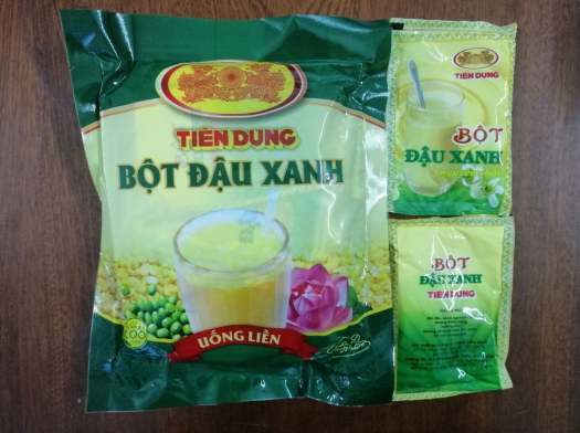 Bột đậu xanh- đậu đen uống liền tiên dung