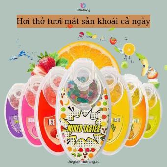 Set 100 hạt khử mùi khẩu trang, viên thơm khẩu trang, khử mùi hôi khẩu trang và tạo hương thơm tươi mát cả ngày