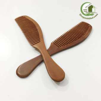 Lược gỗ nhựa chải đầu - lược nhựa giả gỗ cao cấp