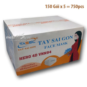 [FREESHIP][GIÁ SỈ] Thùng 750 Cái khẩu Trang VNN94 - KF94 Tây Sài Gòn Tùy chọn màu