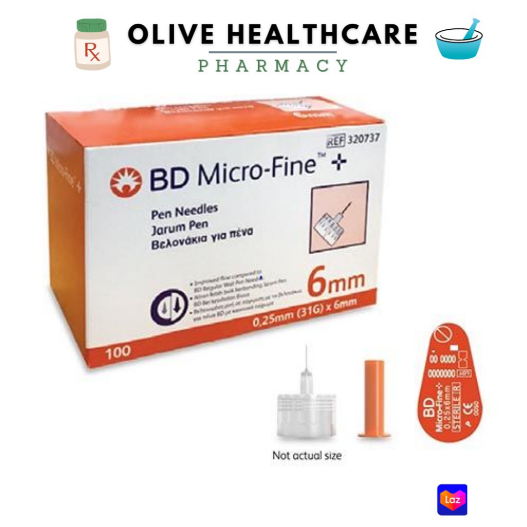 BD Ultra Fine 4mm x 32G (0.23mm) 100's Box - Sunway Multicare Pharmacy  Online Store