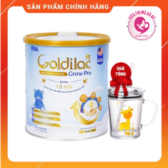 Sữa công thức GOLDILAC GROW PRO 600g - Sữa tăng cân cho bé