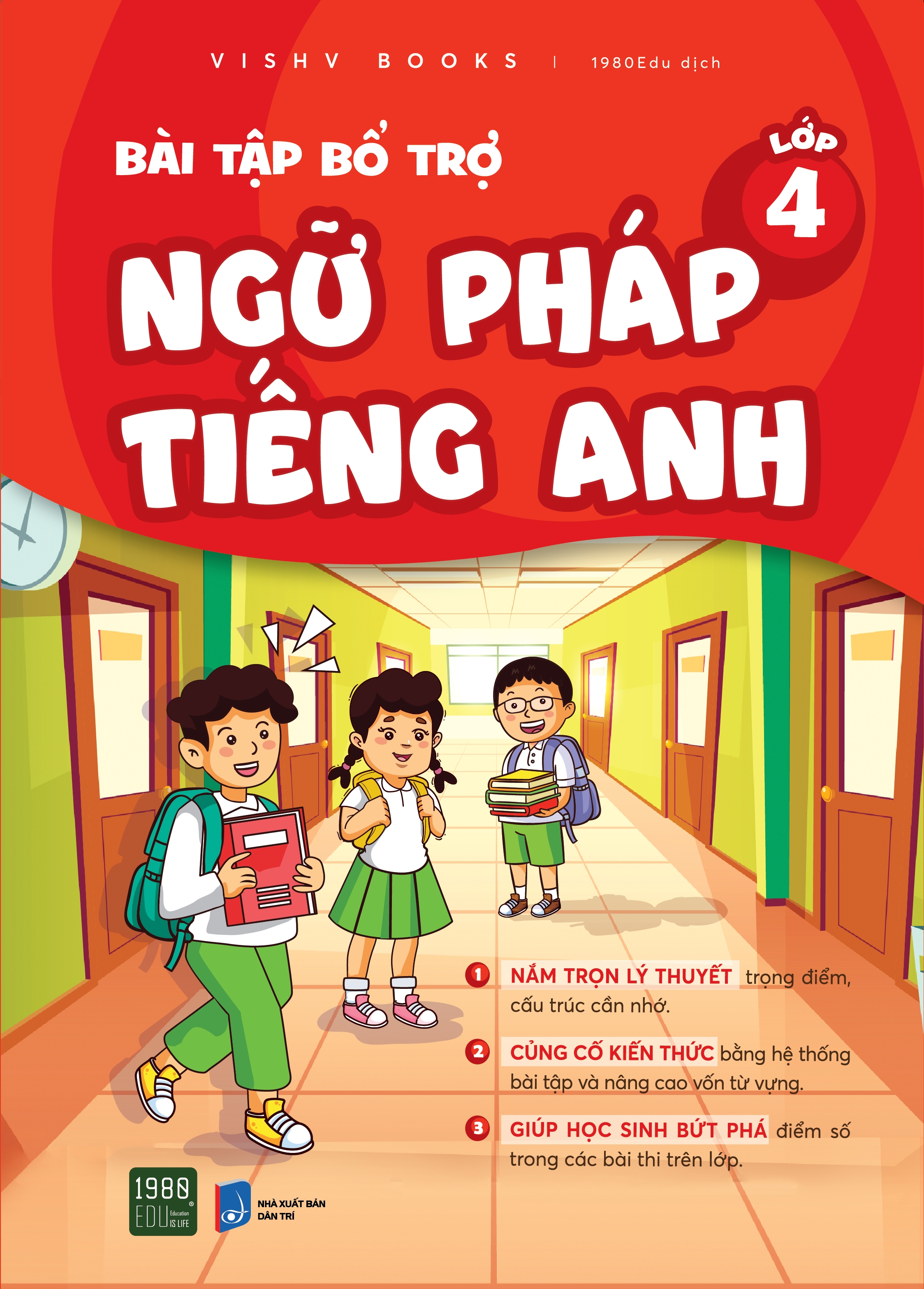 Sách - Bài tập bổ trợ ngữ pháp Tiếng Anh lớp 4