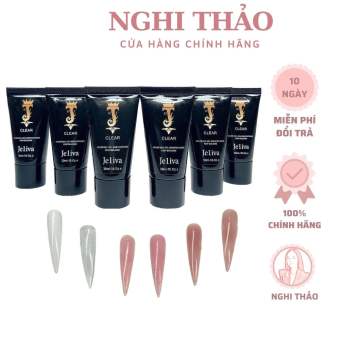 Gel gôm đắp móng JELIVA  không chảy