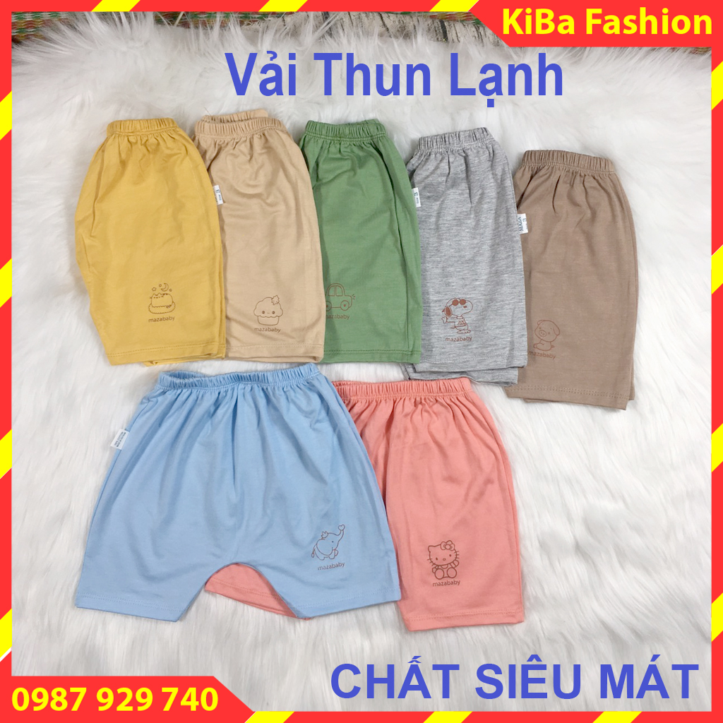 [ HÀNG CAO CẤP ] Quần đùi muà Hè ( 1 chiếc) chất cotton pepti co giãn 4 chiều, nhẹ mềm mịn mát cho bé 3-12kg- QĐ - HMA0140 (Hình in màu sắc thay đổi theo lô hàng) / quần chục cho bé / quần đùi chục cho bé trai / quần chục / quần đùi