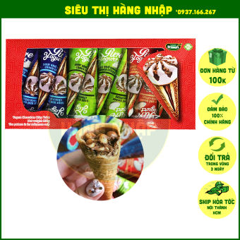 Bánh ốc quế nhân socola Risen Mỹ 320g