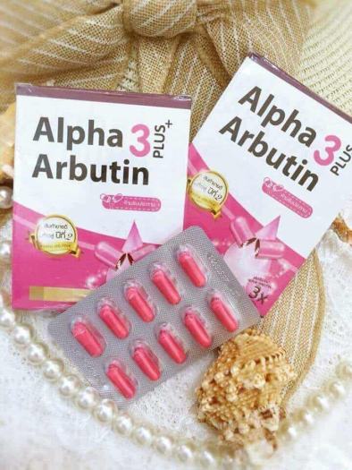 Viên Kích Trắng Alpha Arbutin - Thái Lan