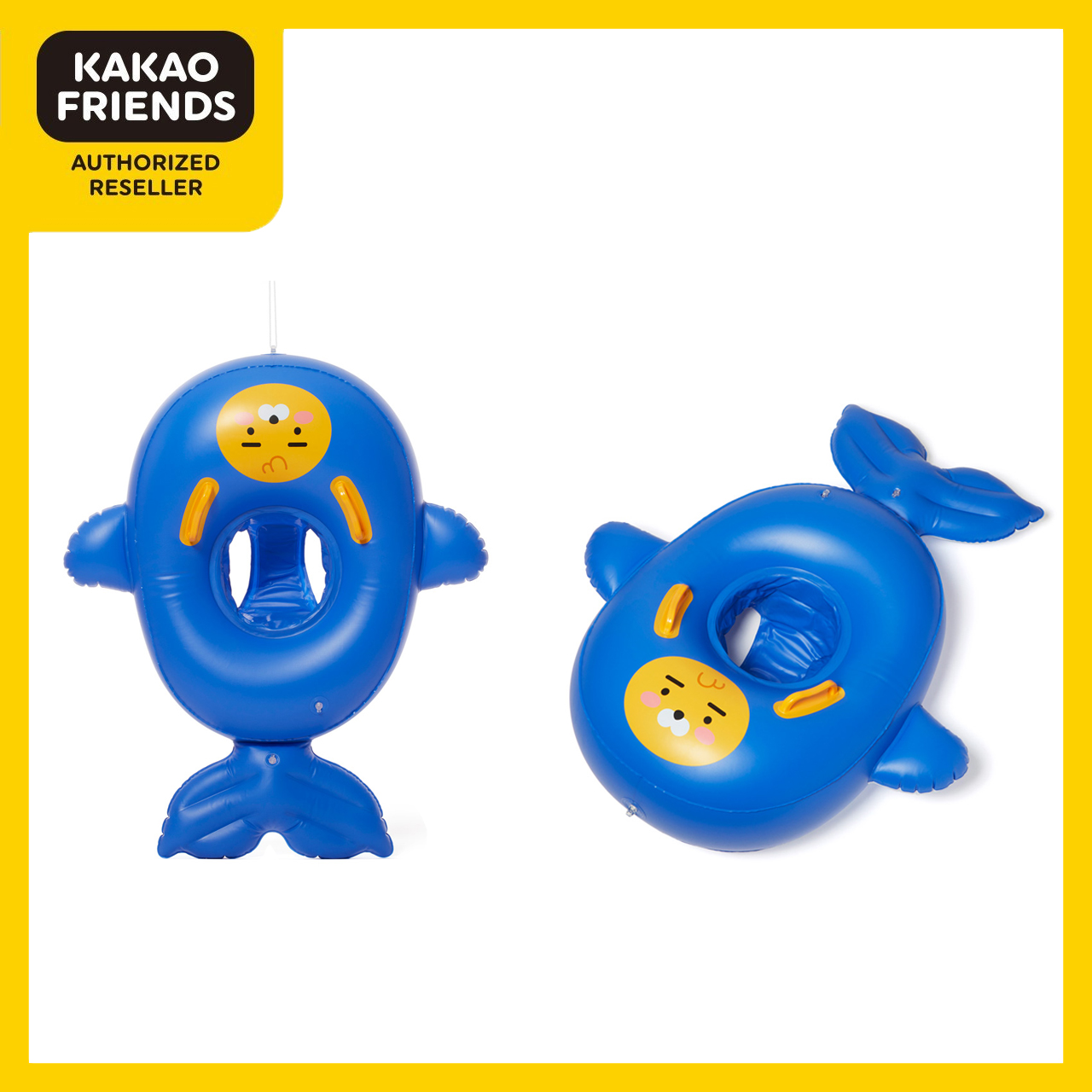 Phao bơi hình cá heo little ryan - kakao friends - siêu đáng yêu, dễ thương 709903