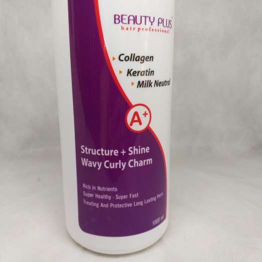 Hàng Hot [HCM]Dập uốn tóc dạng  sữa Beauty Plus 1000ml ( Dập uốn nóng và uốn lạnh )