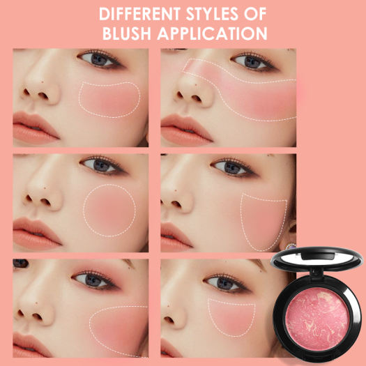 FOCALLURE Phấn má hồng 7.5g không vón cục dễ trang điểm