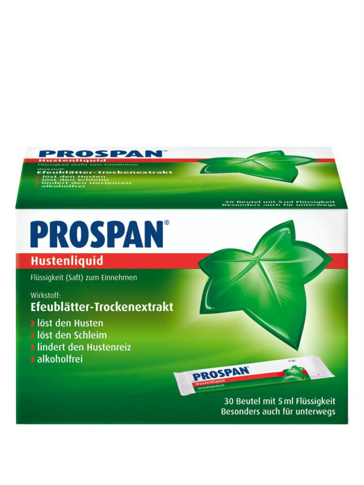 Siro prospan dạng gói hộp 21 gói x 5ml date 2026