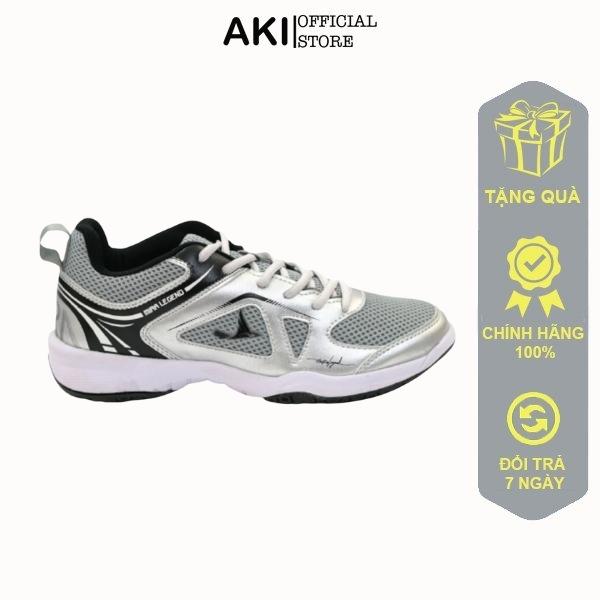 Giày cầu lông Mira Legend Xám thể thao nam nữ chính hãng cao cấp - LG003