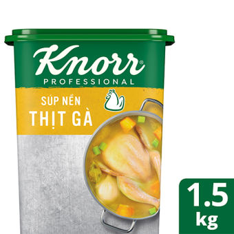 Súp Nền Thịt Gà Knorr Professional 1.5kg (Mới)