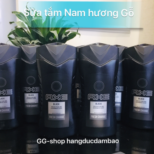 SỮA TẮM AXE HƯƠNG GỖ DÀNH CHO NAM- Axe Black nhập khẩu Đức, 250ml
