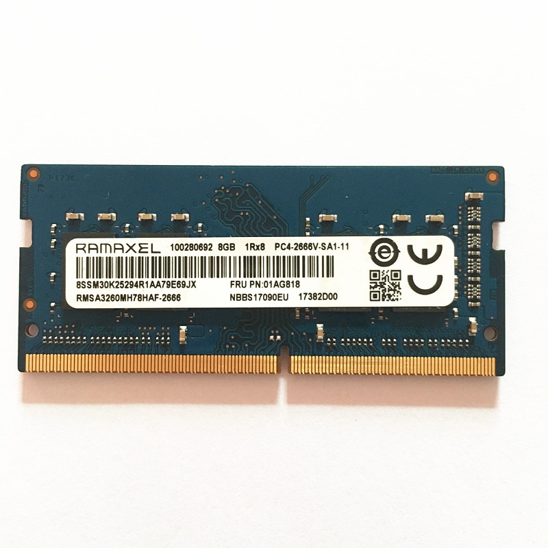 Sk Hynix Ddr4 Sodimm 16Gb 2666Mhz High Speed Laptop Memory Module