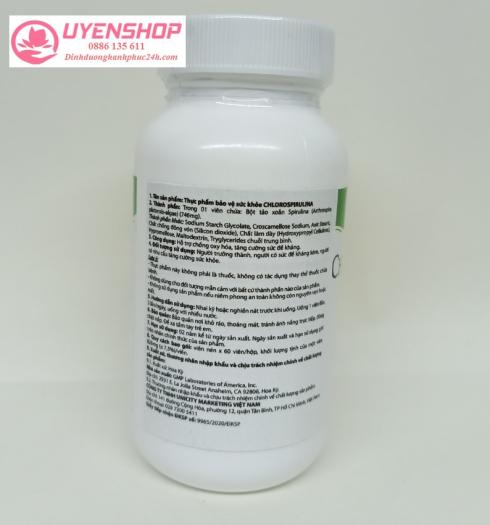 ChloroSpirulina Tảo Unicity