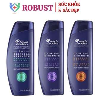 [HCM] Dầu Gội Ngăn Gàu Giảm Rụng Tóc Head & Shoulders Nhập Khẩu Mỹ Chai 400ml Mẫu Mới - Xà Bông Gội Đầu Giảm Ngứa Robust