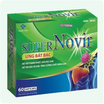 Viên Uống Thải Độc Gan Super Novir Ưng Bất Bạc-