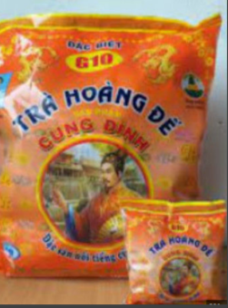 TRÀ CUNG ĐÌNH HOÀNG ĐẾ G10 túi loc 500g