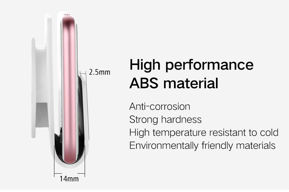 WALL MOUNT PHONE HOLDER: UGREEN smartphone wall holder can give your phone a safe dock while charging. With wide range of application, this wall mount for phone can be used on smooth and even wallpaper, lime wall, tile, stainless steel, glass, wooden and metal surface. EASY MOUNT: The phone charging holder could be easily attached to your wall with smooth surface, such as ceramic wall, glass wall, Lime wall and wall with wallpaper. Please be kindly noted that it's okay to get it off the wall, but the holder is not reusable any more.