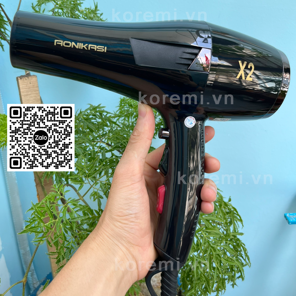 Máy sấy tóc cao cấp nóng lạnh aonikasi x2