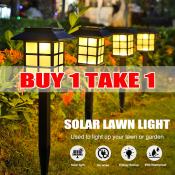 Solar LED Pathway Light for Outdoor Garden and Camping