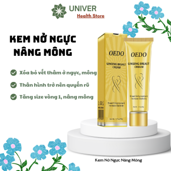 Kem Nâng Ngực, Nâng Mông OEDO Chiết Xuất Nhân Sâm Chăm Sóc Và Giữ Ẩm Làn Da, Tạo Vòng Môt Săn Chắc Quyến Rũ Ginseng Breast Enhancement Cream