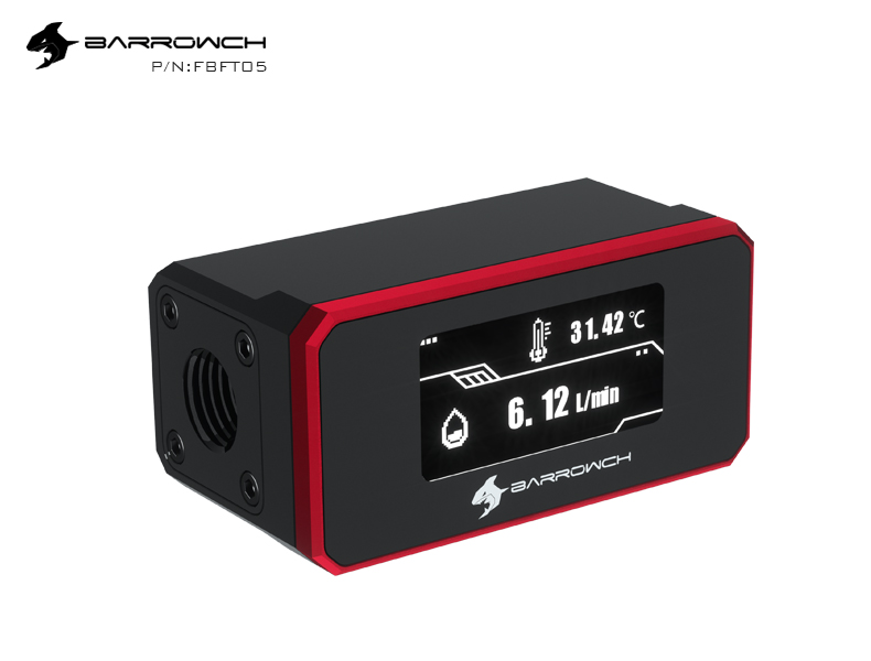Đồng hồ đo nhiệt nước tản nước custom barrowch FBFT05