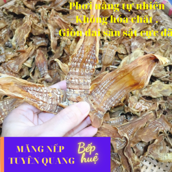 〚QUÀ XỊN〛500G MĂNG NỨA KHÔ, MĂNG TÉP RỪNG TUYÊN QUANG BẾP HUỆ ❤️️MĂNG SẠCH, KHÔNG DIÊM SINH, KHÔNG TẨY TRẮNG, NHUỘM MÀU❤️️MĂNG RỪNG PHƠI NẮNG TỰ NHIÊN MĂNG THƠM NGON GIÒN SẦN SẬT, NINH LÂU KHÔNG NÁT VẪN GIÒN