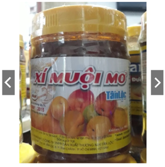 Xí muội mơ pha nước uống hiệu Tấn Lộc 900g