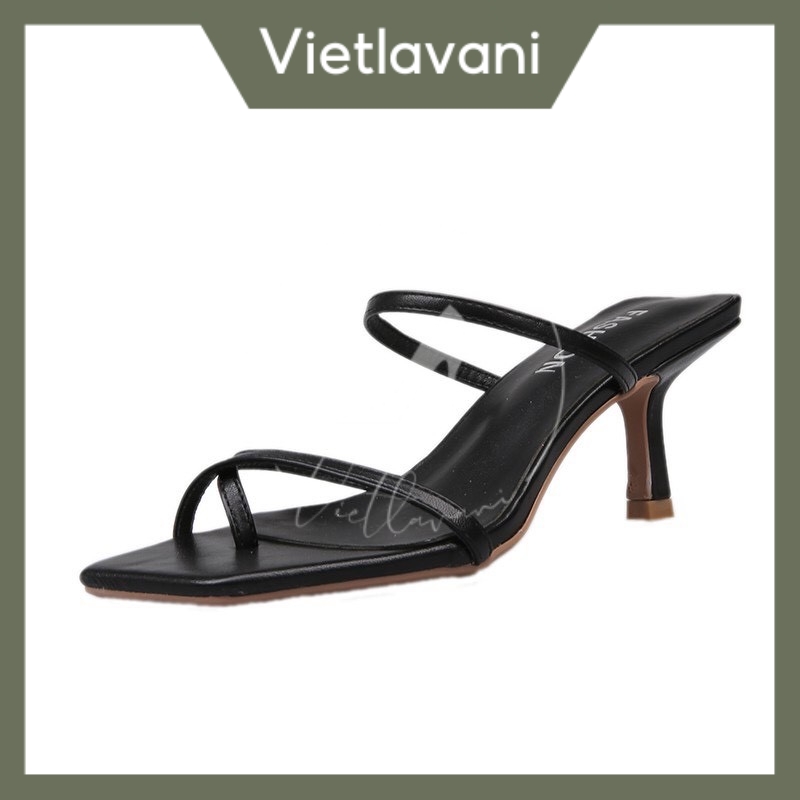 Guốc size 35-43 cao 5cm mã matg10 sang chảnh hàng chuẩn form 2 màu