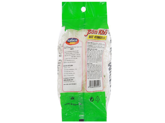 [Lốc 5 gói] Bún gạo khô Safoco gói 200g/ 400g