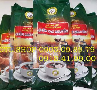 Cà Phê Chồn Cao Nguyên ( Chồn Xanh ) Gói 500gr