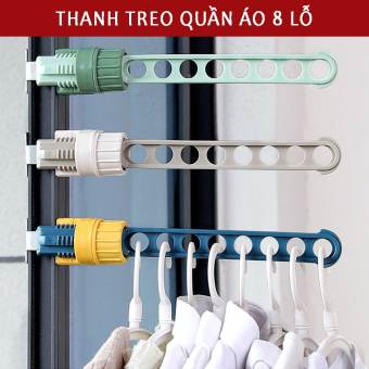 Thanh treo quần áo gắn tường gắn cửa gắn tủ thông minh dành cho chung cư văn phòng du lịch Cây Giàn Giá treo phơi quần áo ký túc xá