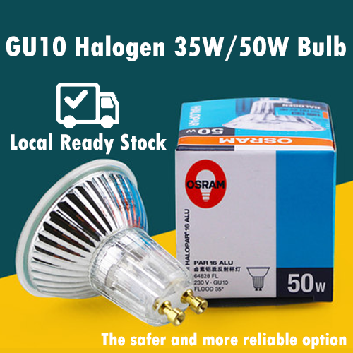 gu10 halogen 50w bulbs